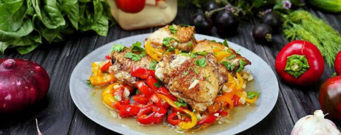 Курица по-болгарски